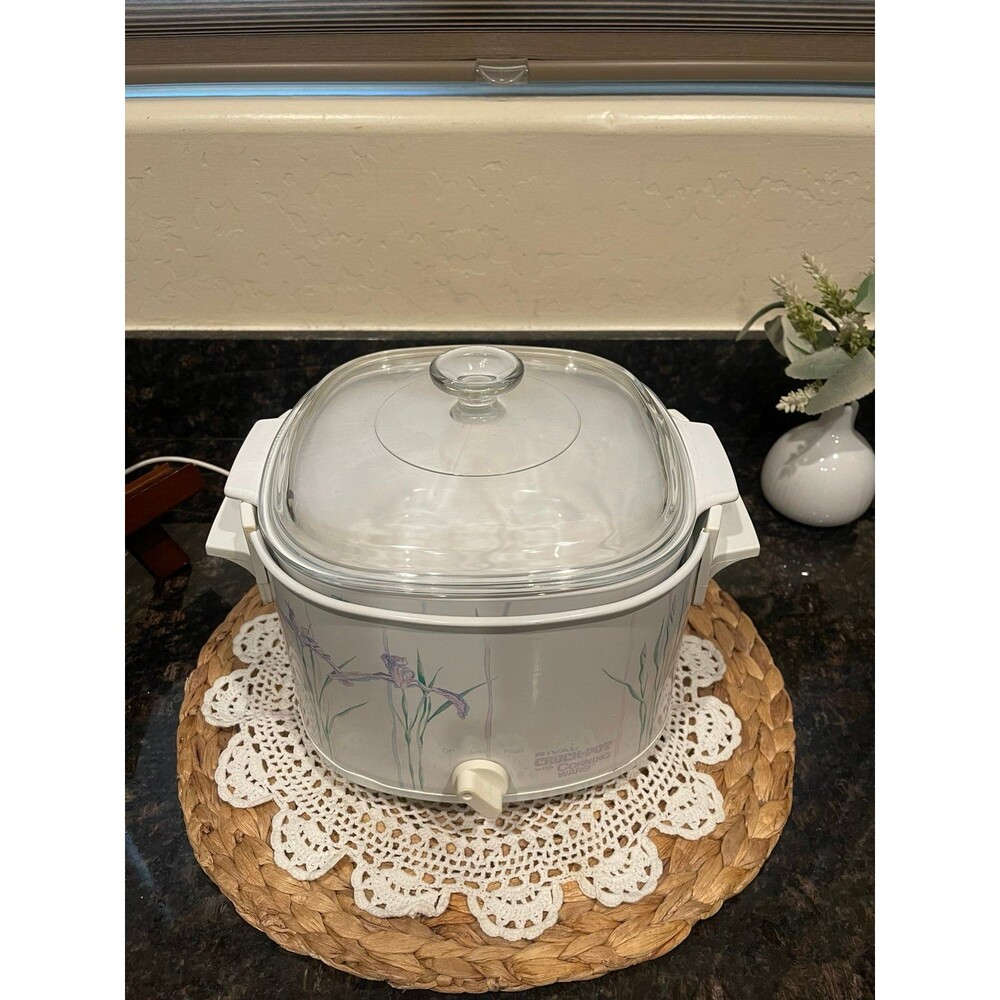Shadow iris CorningWare Rival Crock-Pot Slow Cooker - Picture 2 of 8